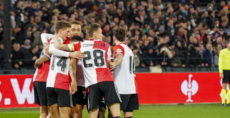 Dessers scoort en mag zich met Feyenoord opmaken voor kwartfinales