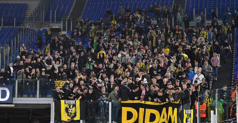 Vitesse-fans zijn woest na Europese trip: 'Vrouwen huilden omdat ze betast waren'