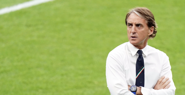 Mancini denkt niet aan ontslag: Wil nog het EK en het WK winnen