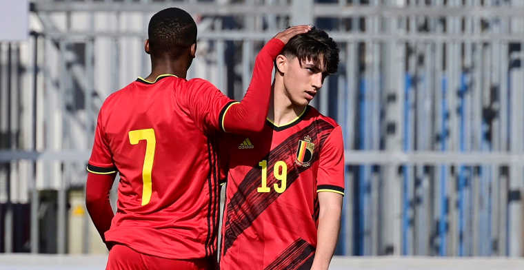 U19 België kan zich niet kwalificeren na nederlaag tegen Italië