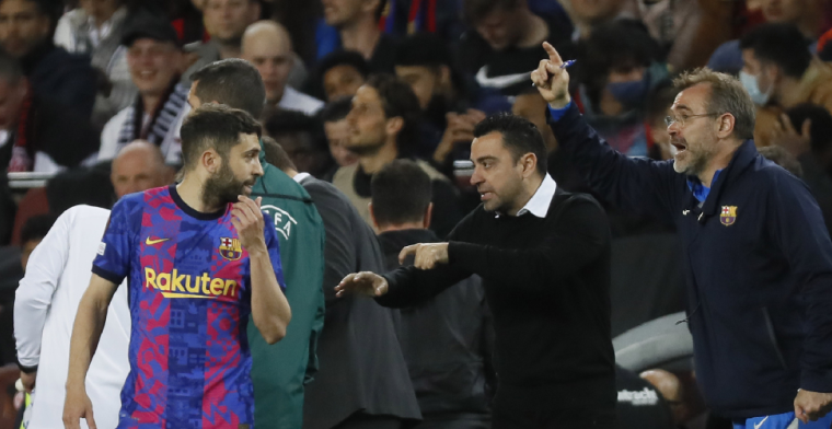 Xavi had Barça-domper niet zien aankomen: Een zeer grote teleurstelling