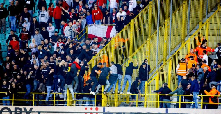 'Antwerp moet vrezen voor straf na wangedrag fans in partij tegen Club Brugge'
