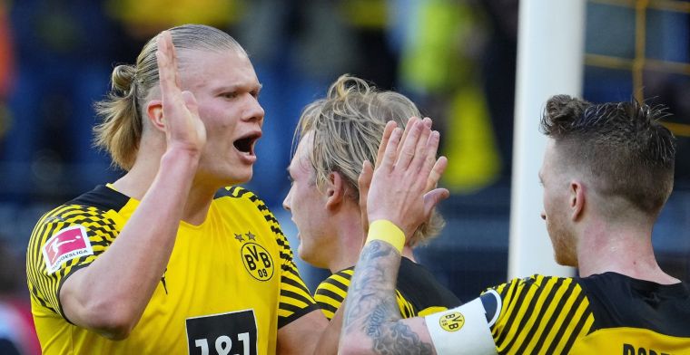 Dortmund-Belgen verzekerd van tweede plek na spannend einde tegen Greuter Fürth