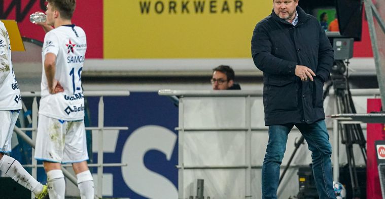 Vanhaezebrouck wil strijdlust zien bij KAA Gent: “Knokken tegen KV Mechelen”