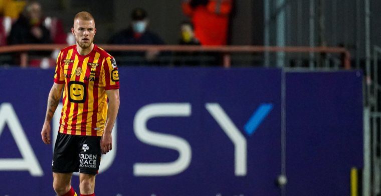 'Van Drongelen (KV Mechelen) keert terug na dodelijk ongeval'