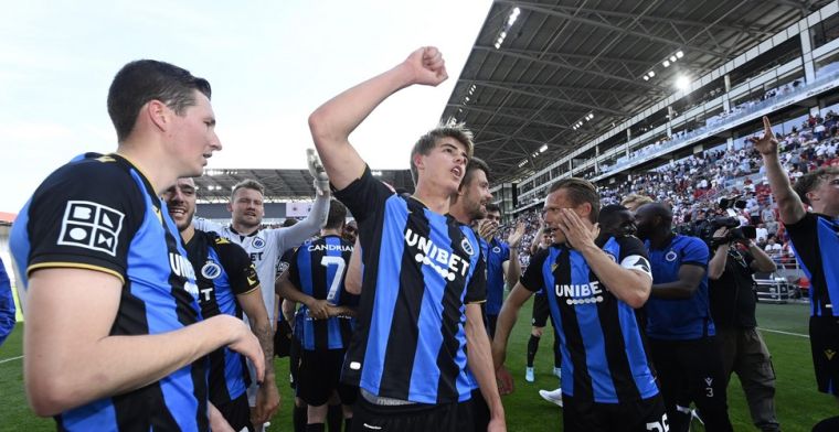 Sportief: Coucke en concurrentie wenst Club Brugge proficiat met de titel
