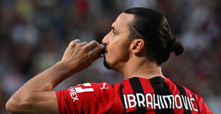 'Ibrahimovic wil doorgaan: AC Milan biedt Zweedse ster een nieuw contract'