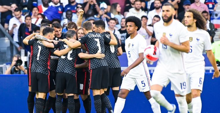 Frankrijk onderuit tegen Duivels-WK-opponent Kroatië, Skov Olsen helpt Denemarken