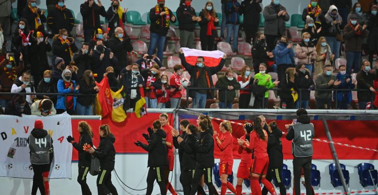 Selectie Red Flames voor Euro 2022 bekendgemaakt: vijf speelsters vallen af