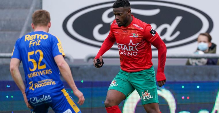 'Ondanks vijf doelpunten bij huurclub gaat Oostende niet verder met spits Thiam'