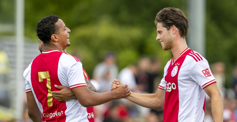 Schreuder (ex-Club Brugge) gaat met Ajax hard onderuit in oefenwedstrijd 