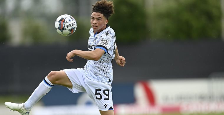 OFFICIEEL: Talbi (17) bindt zich tot zomer 2025 aan Club Brugge               
