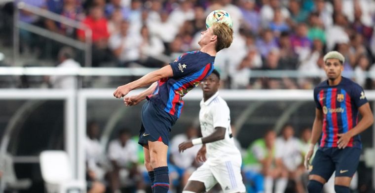 De Jong draaft opnieuw op voor Barcelona, maar Xavi kan niets kwijt over transfer