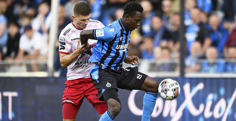 Club Brugge overtuigt opnieuw niet en verliest ook punten tegen Zulte Waregem