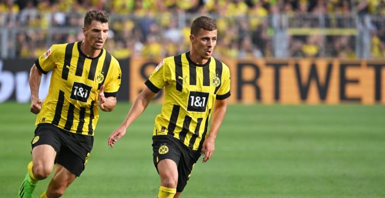 Hazard en Meunier winnen met Dortmund, eerste nederlaag voor Kompany