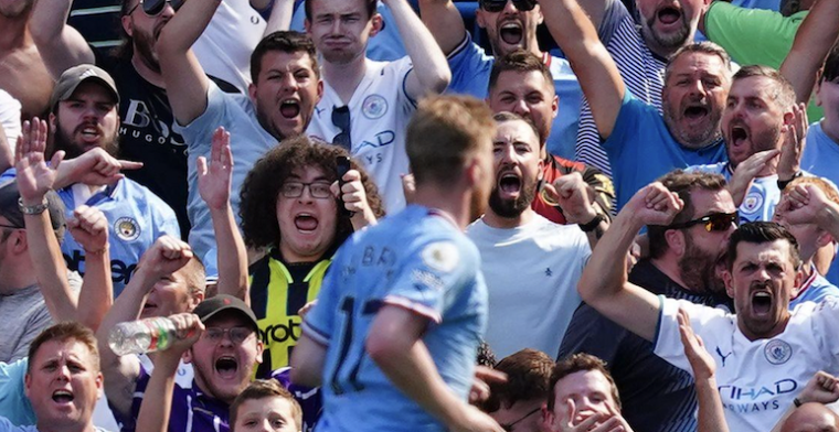 De Bruyne spreekt Manchester City-fans toe: Het was leuk om terug thuis te komen