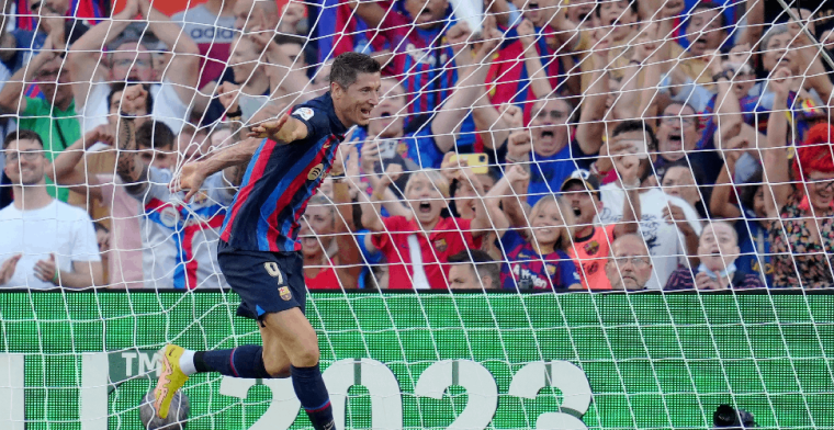 Simpele overwinning voor FC Barcelona, Lewandowski is de grote man