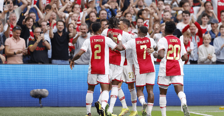 Ajax maakt gehakt van Rangers en begint ijzersterk in de Champions League