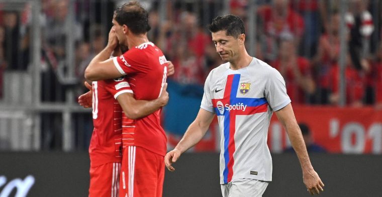 Lewandowski was emoties niet de baas: 'Zwaarste wedstrijd van mijn leven'