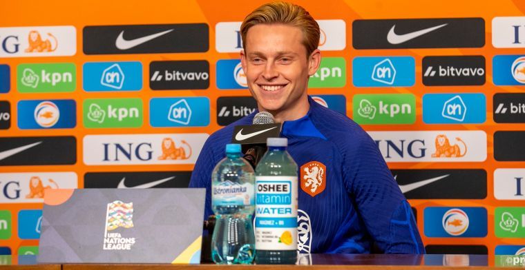 De Jong praat over situatie Barcelona: 'Club had er soms hun eigen ideeën over'