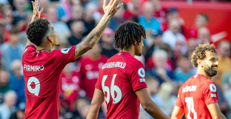 Spectaculaire comeback Liverpool blijft uit door hattrickheld Trossard
