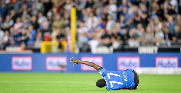 Mata blijft op de sukkel bij Club Brugge: “Situatie is moeilijk in de te schatten