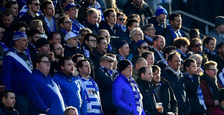 Cercle Brugge-fans misdragen zich in Gent: 'Volgend jaar combi'              
