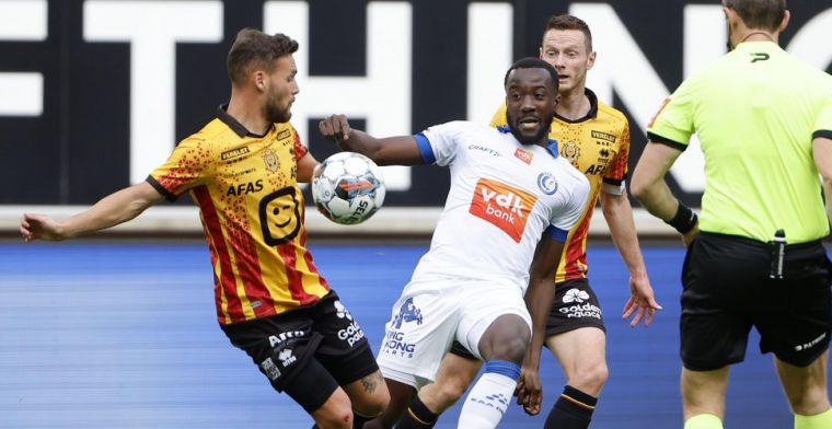 KAA Gent herpakt zich na Europese blamage en wint van tienkoppig KV Mechelen