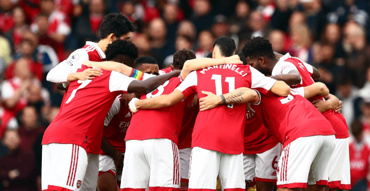 Arsenal, met Lokonga op de bank, blijft aan de kop na overtuigende overwinning