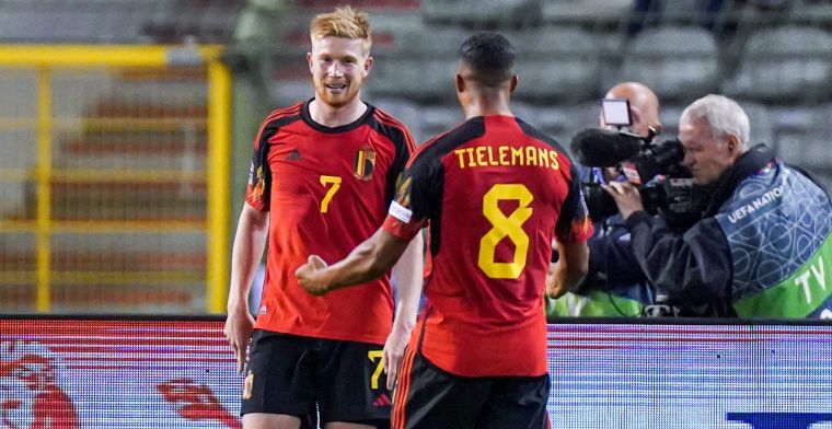 Drie kansen op acht: De Bruyne en Tielemans strijden om 'Goal v/d Maand oktober'