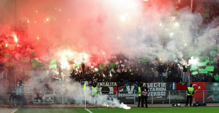 Schade aan Sturm Graz-stadion door Feyenoord-aanhang groot: 'Nog in shock'