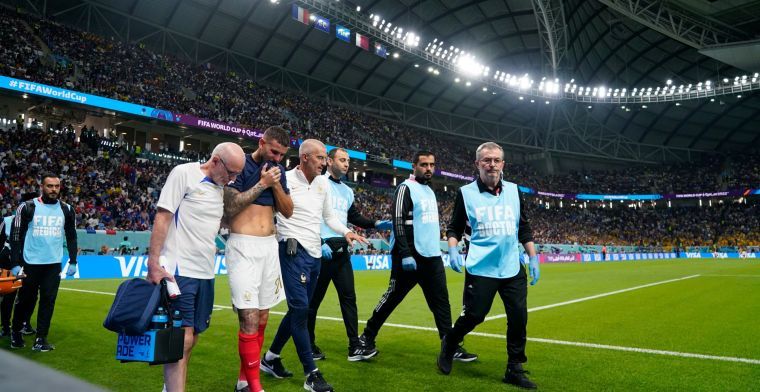 WK-droom spat uiteen voor Hernández, Frankrijk bevestigt horrorblessure