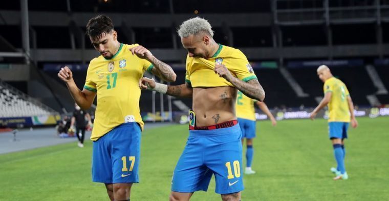 Neymar deelt update over blessure met foto van zwaar gezwollen enkel