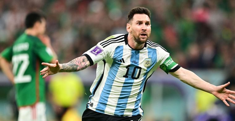 Messi blaast Argentinië eigenhandig nieuw leven in tegen Mexico