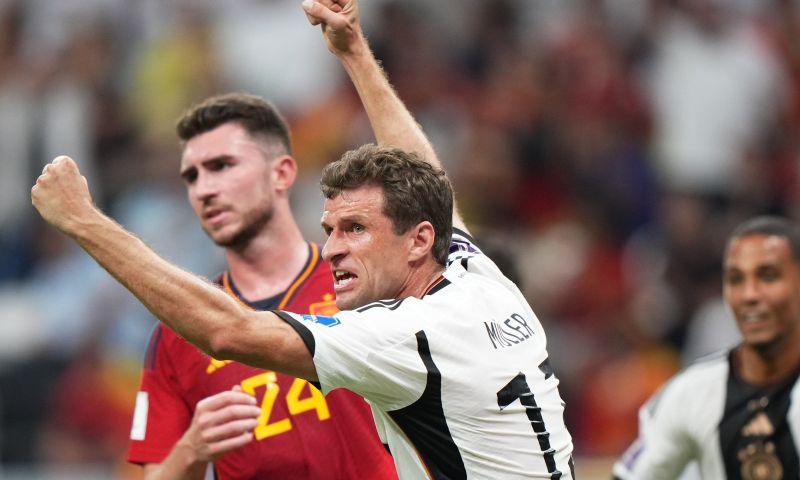 WK-kraker eindigt onbeslist na fraai schouwspel in Spanje-Duitsland