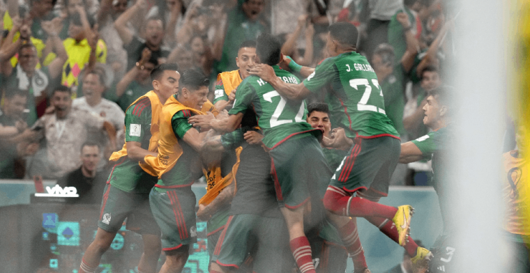 Mexico toch uitgeschakeld op het WK na thriller van een slot tegen Saudi-Arabië