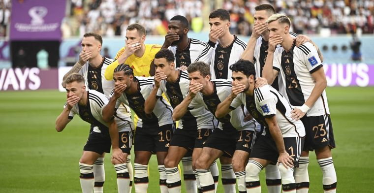 'Duitse spelers stonden niet achter statement tegen Qatar in de eerste wedstrijd'