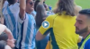 Gaat bijna mis: Australiër laat zich kennen en flipt tegen genadeloze Argentijn