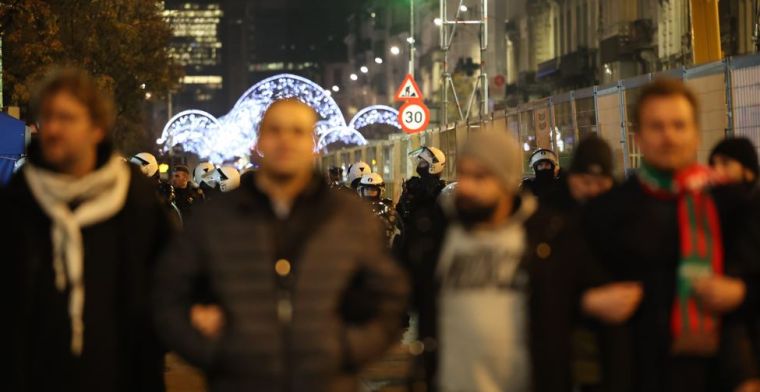UPDATE: Sfeer na Marokkaanse zege slaat om in onder meer Brussel 