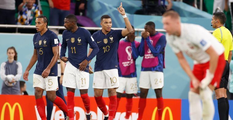 Zorgen bij Frankrijk, Mbappé ontbreekt op training door mogelijke blessure