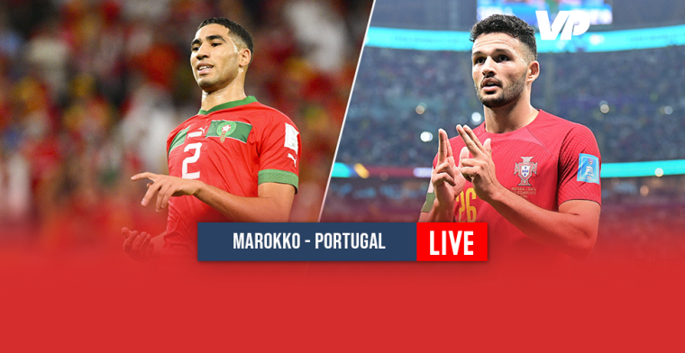 LIVE-discussie: Marokko op voorsprong, En-Nesyri scoort tegen Portugal