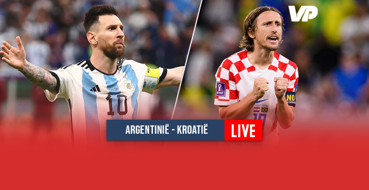 LIVE-discussie: Geen tweede finale op rij voor Kroatië, Argentinië loopt uit