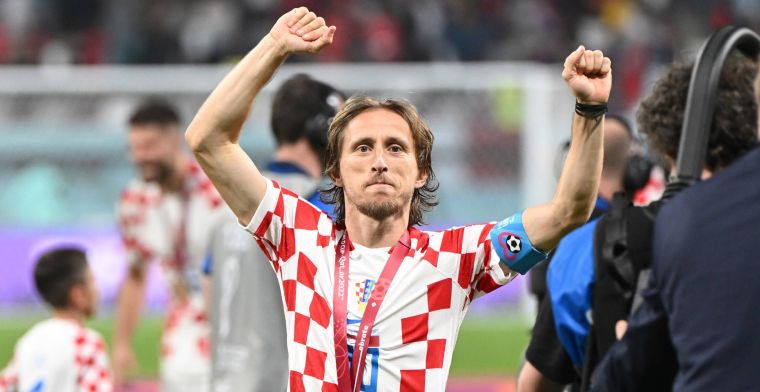 Modric (37) stopt niet als international: 'Kroatië is een grootmacht'