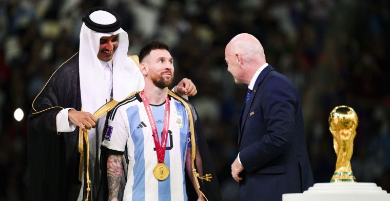 Schaamteloos of enorme eer: het verhaal achter de zwarte mantel van Messi