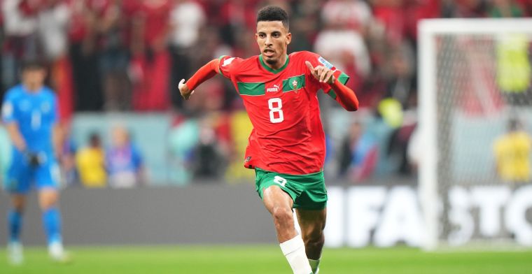 Marokkaanse WK-uitblinker Ounahi wil stap maken: 'Kijk naar het sportieve project'