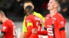 Rennes, met basisklant Theate en invaller Doku, blijft meedoen om CL na late winst