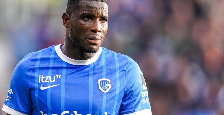 Onuachu lacht na topper tegen Club Brugge: ''Er kwamen veel emoties bij te pas''