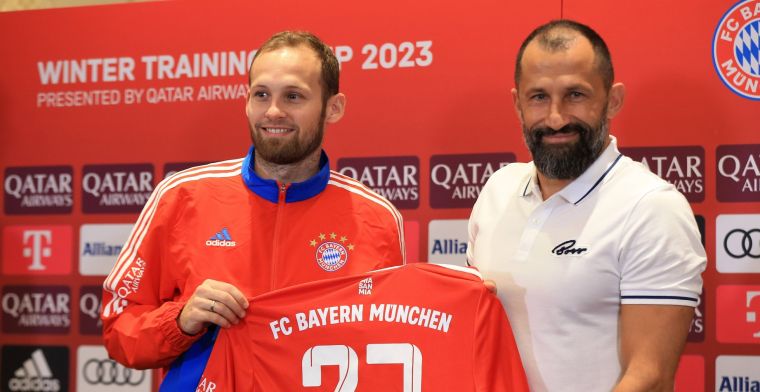 Blind maakt indruk bij Bayern München: 'Traint alsof hij al jaren bij ons is'