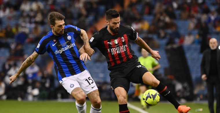 Inter verslaat AC Milan en pakt de Supercoppa, slechts een bijrol voor de Belgen