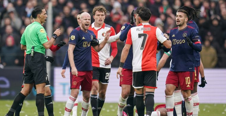 Feyenoord en Ajax vinden geen winnaar in spannende Klassieker